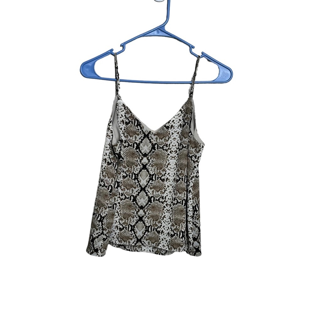 Banana Republic Snakeskin Sleeveless Blouse NWT Size XS